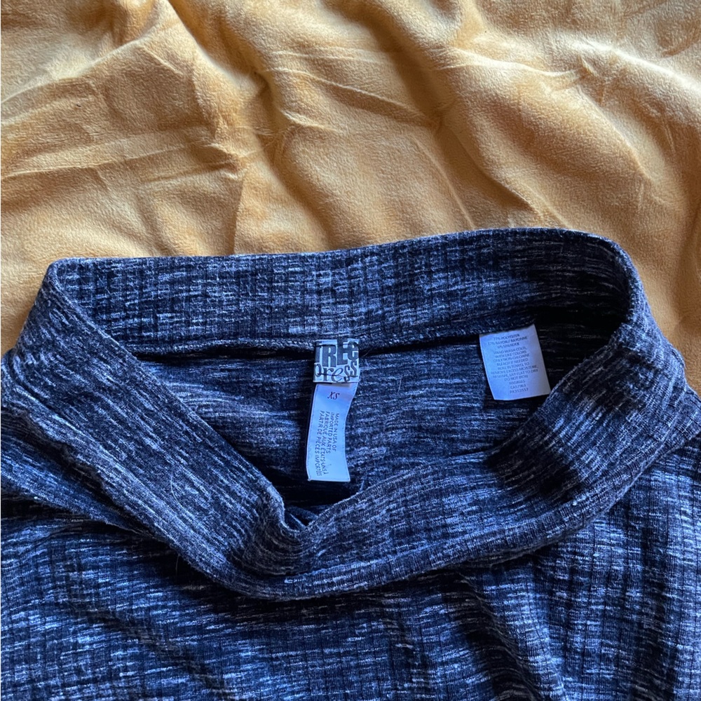 marbled grey pencil skirt